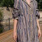 Blue Paros Maxi Dress