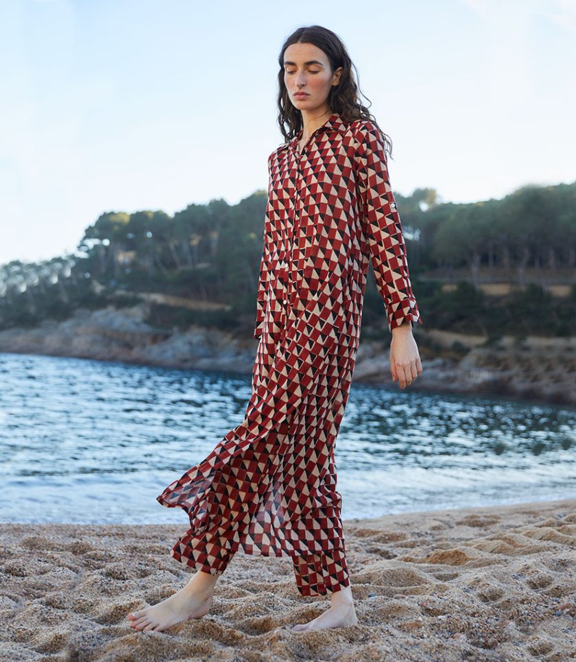Squares Patmos Dress