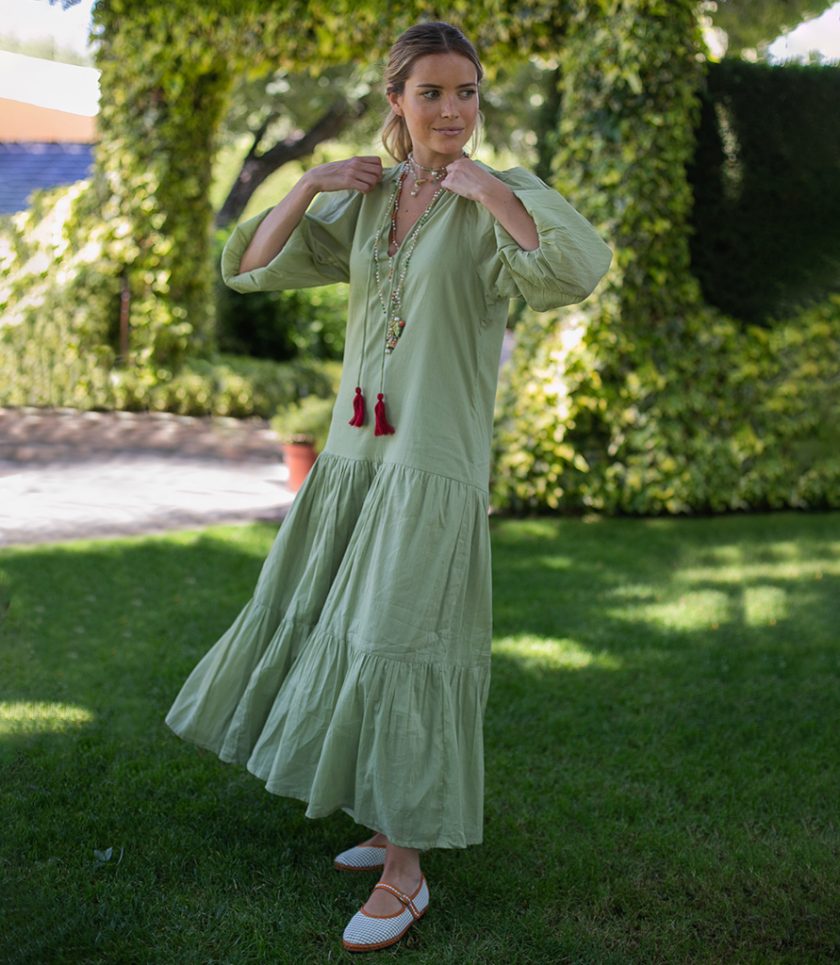 Zante Green Dress