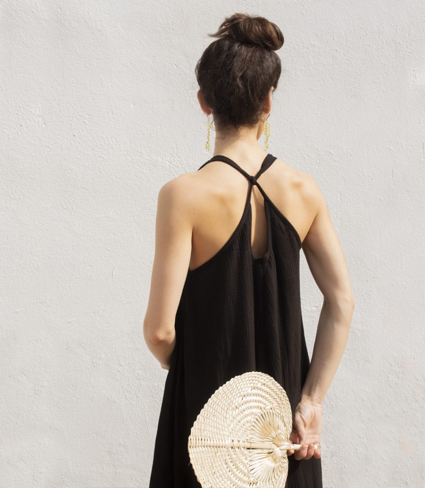 Black Halter Dress