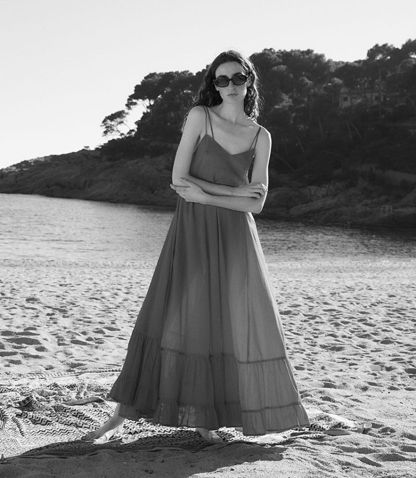 Red Ústica Maxi Dress