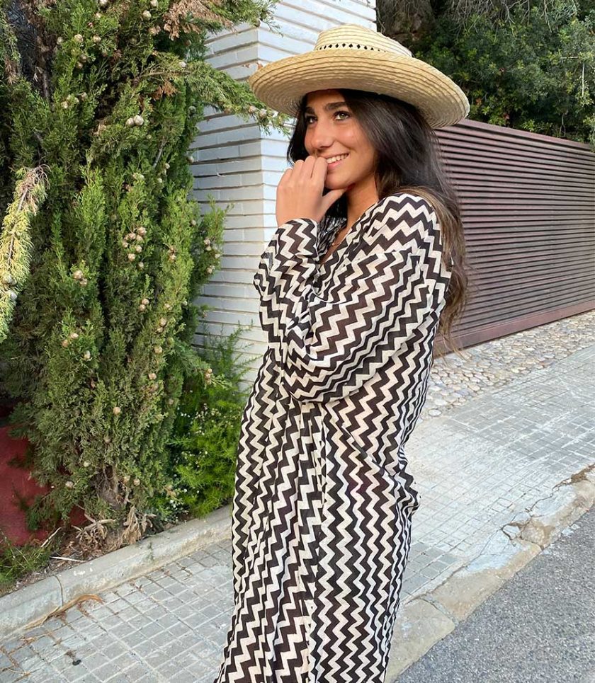Dress Samira Zig Zag