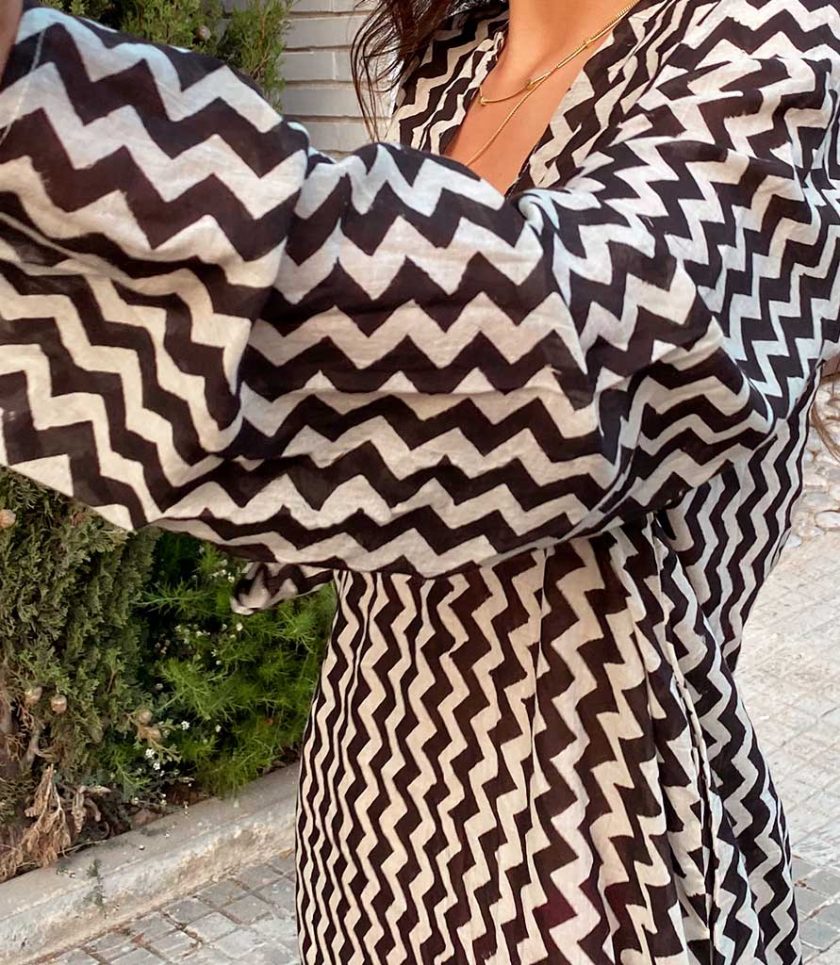 Dress Samira Zig Zag