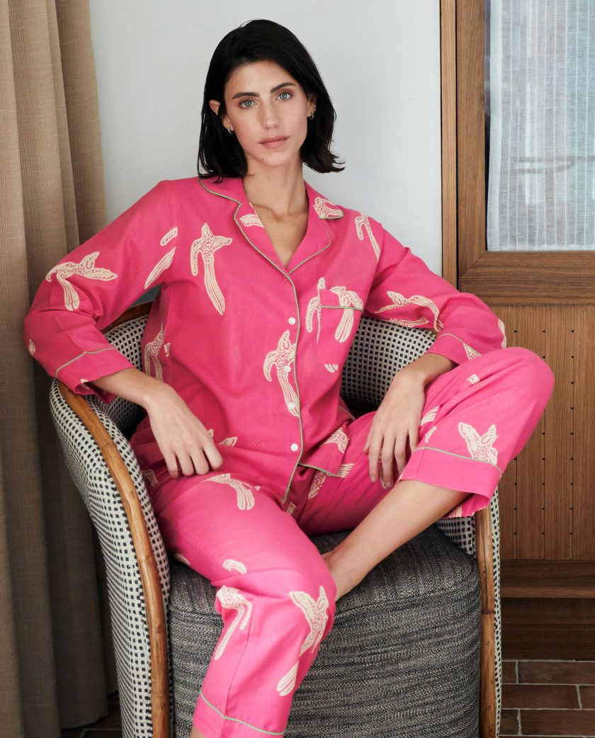 Pink Birds Pyjama