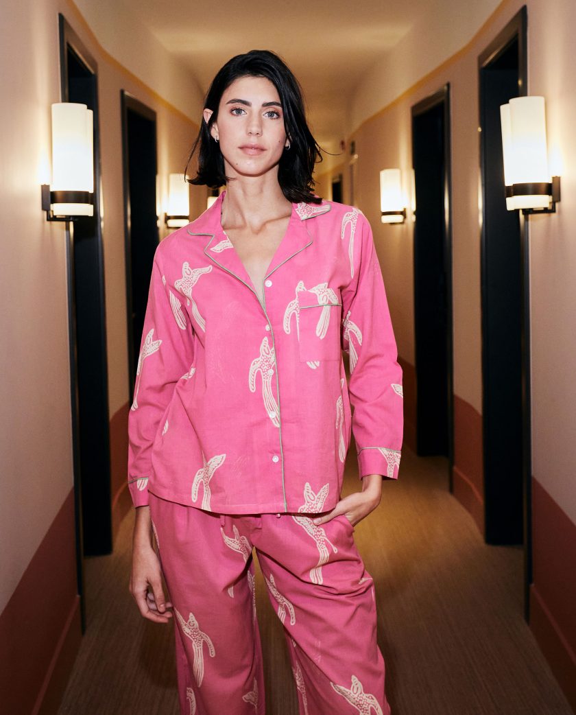 Pink Birds Pyjama