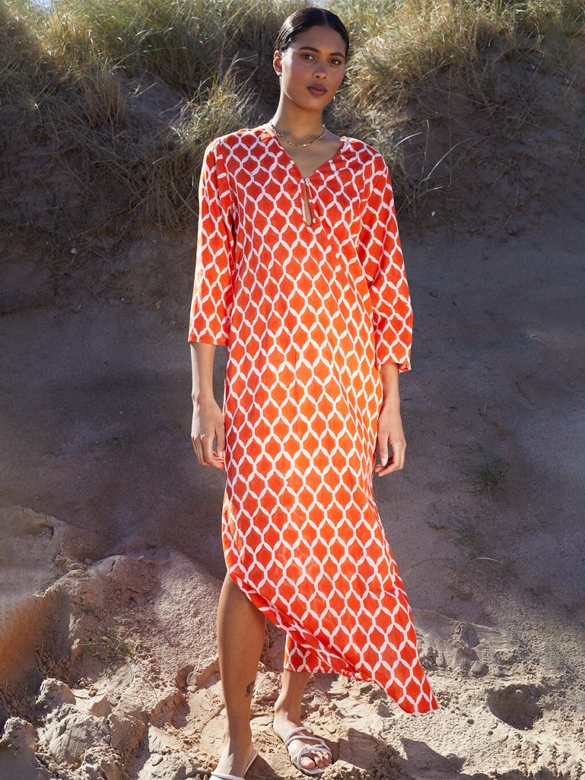 Orange Long Tunic
