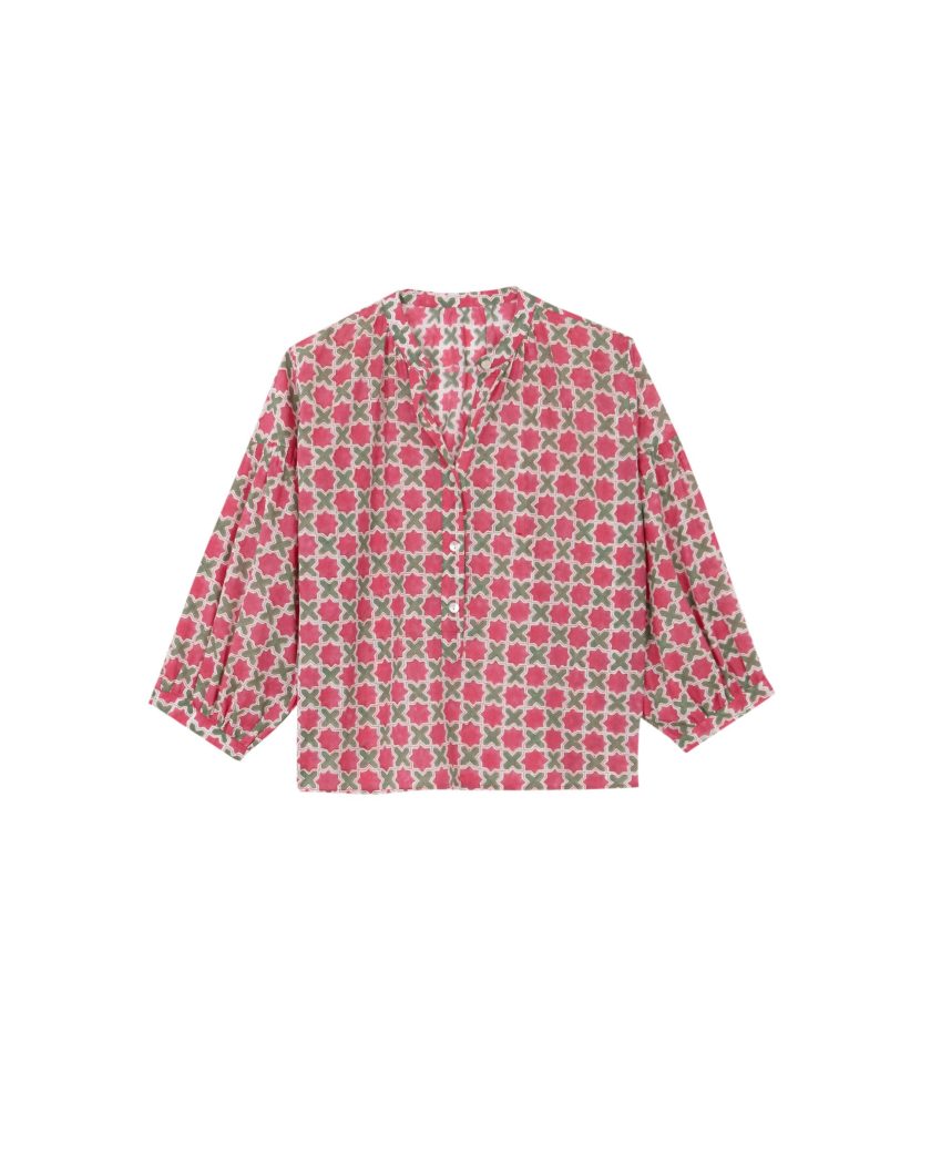 Pink Aspas Blouse