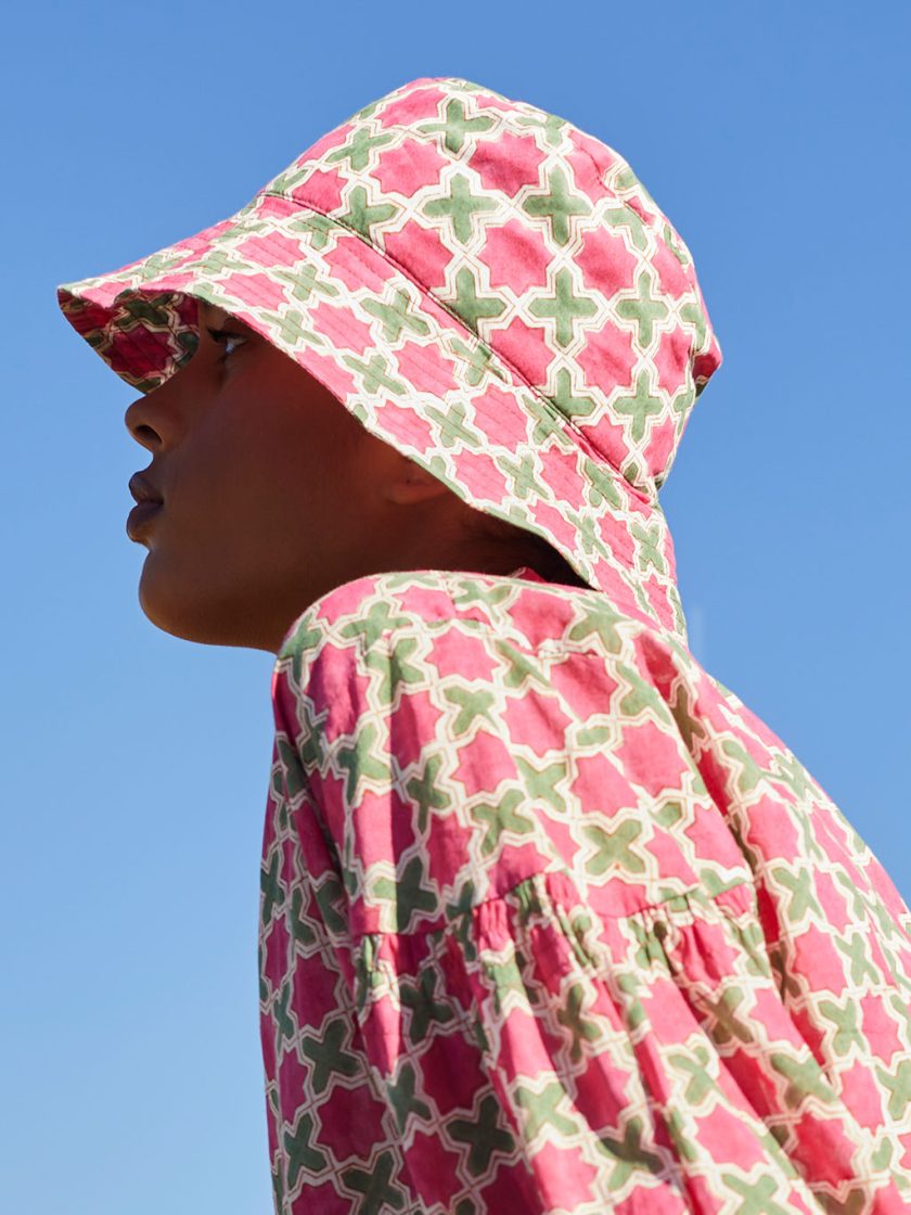 Pink Aspas Hat