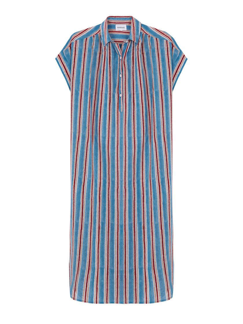 Agatti Stripes Blue Dress