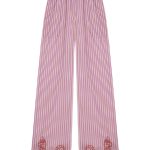 Embroidered Shell Pant