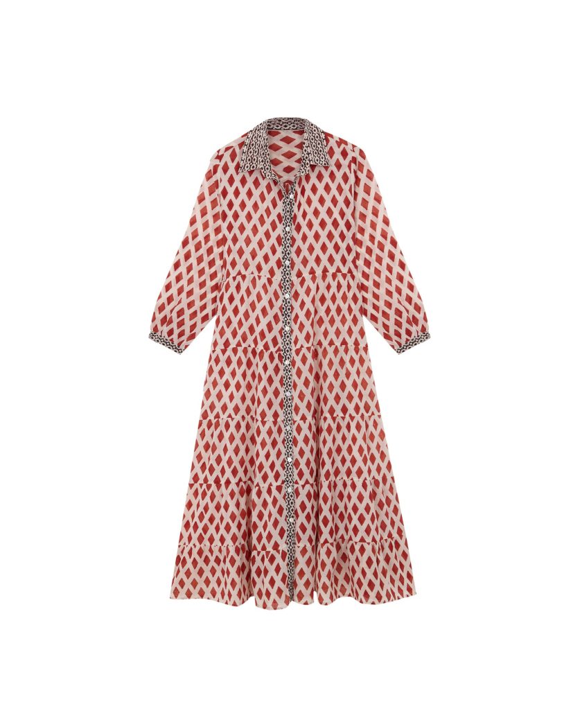 Red Diamond Kea Dress