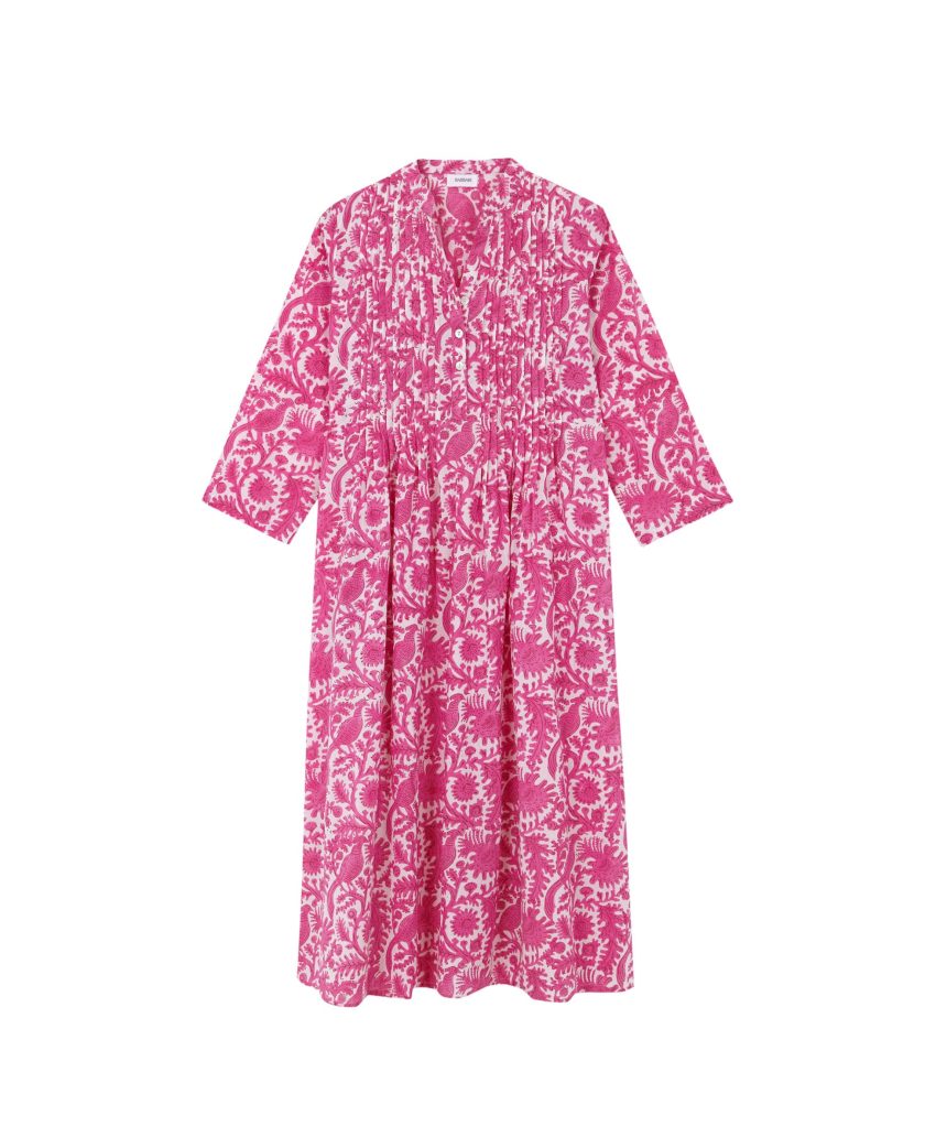 Pink Folds Dress