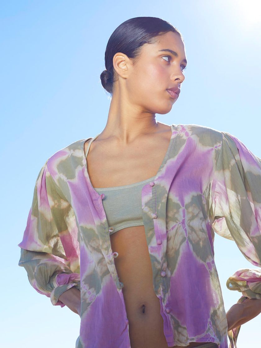 Tie Dye Blouse