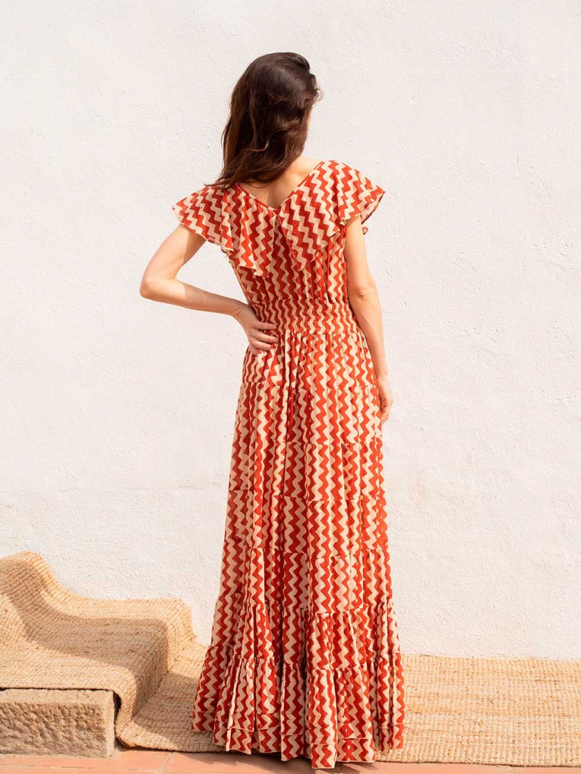 Red Bobin Dress