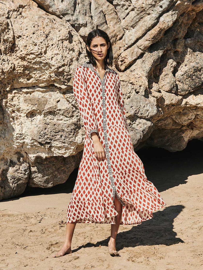 Red Diamond Kea Dress