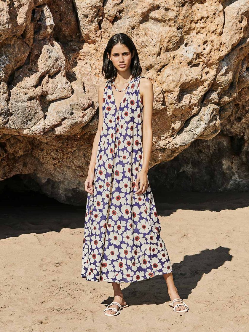 Flowers Tilos Dress