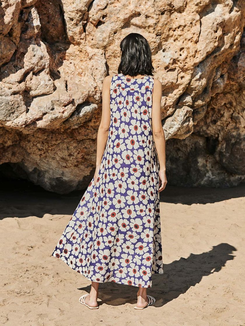 Flowers Tilos Dress