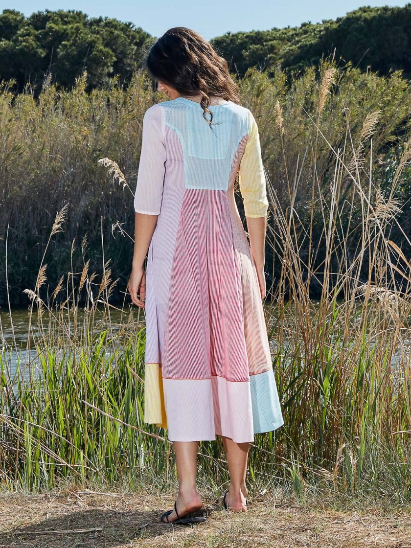 Stripes Tavira Dress