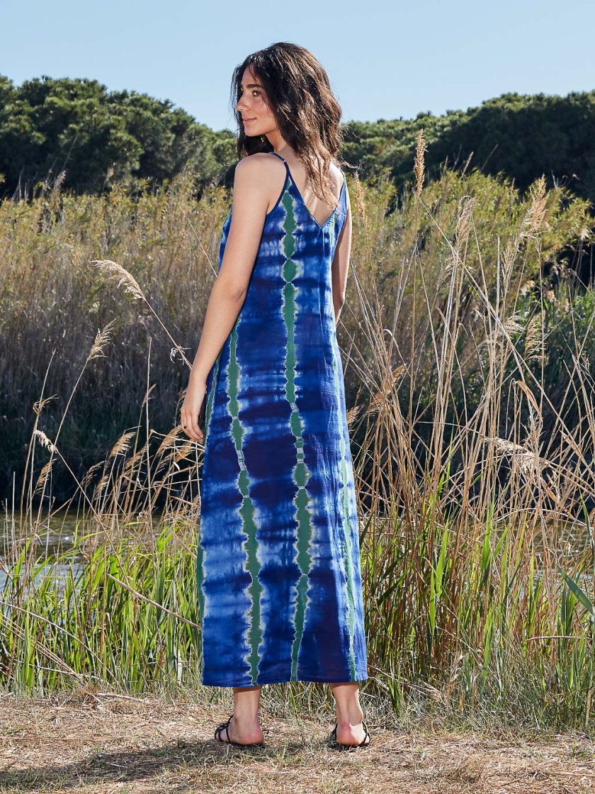 Tie Dye Strappy Dress