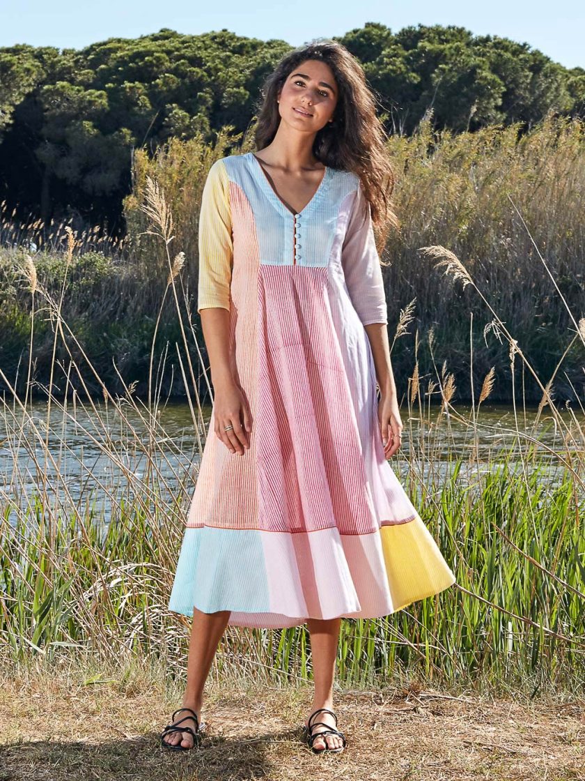 Stripes Tavira Dress