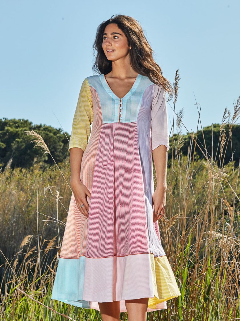 Stripes Tavira Dress