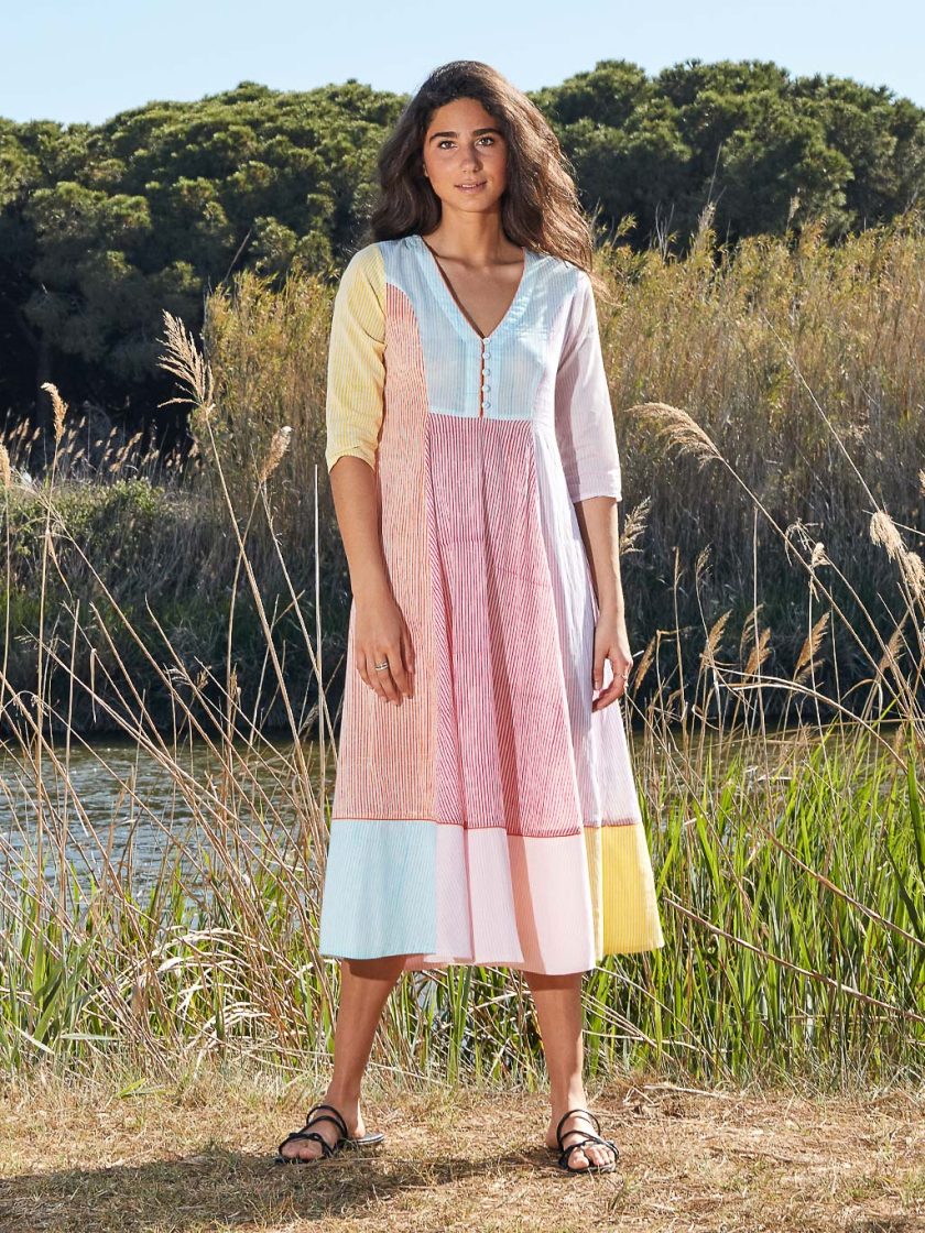 Stripes Tavira Dress