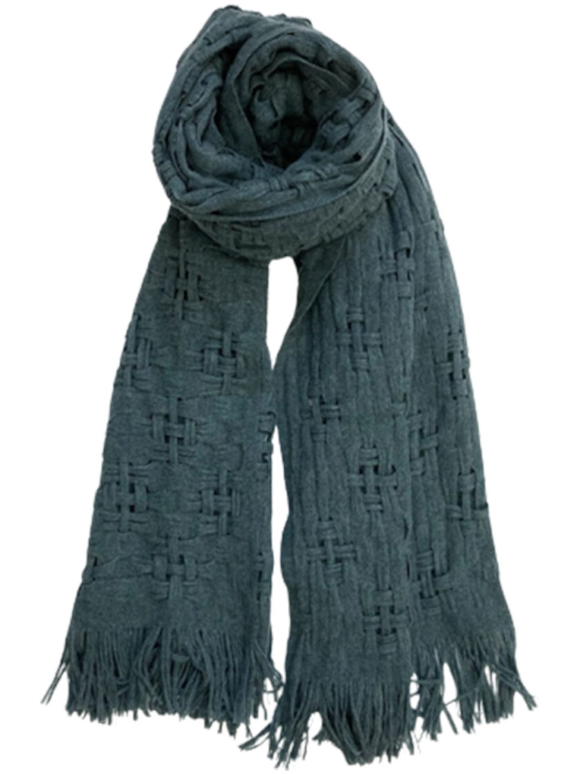 Fir wool scarf