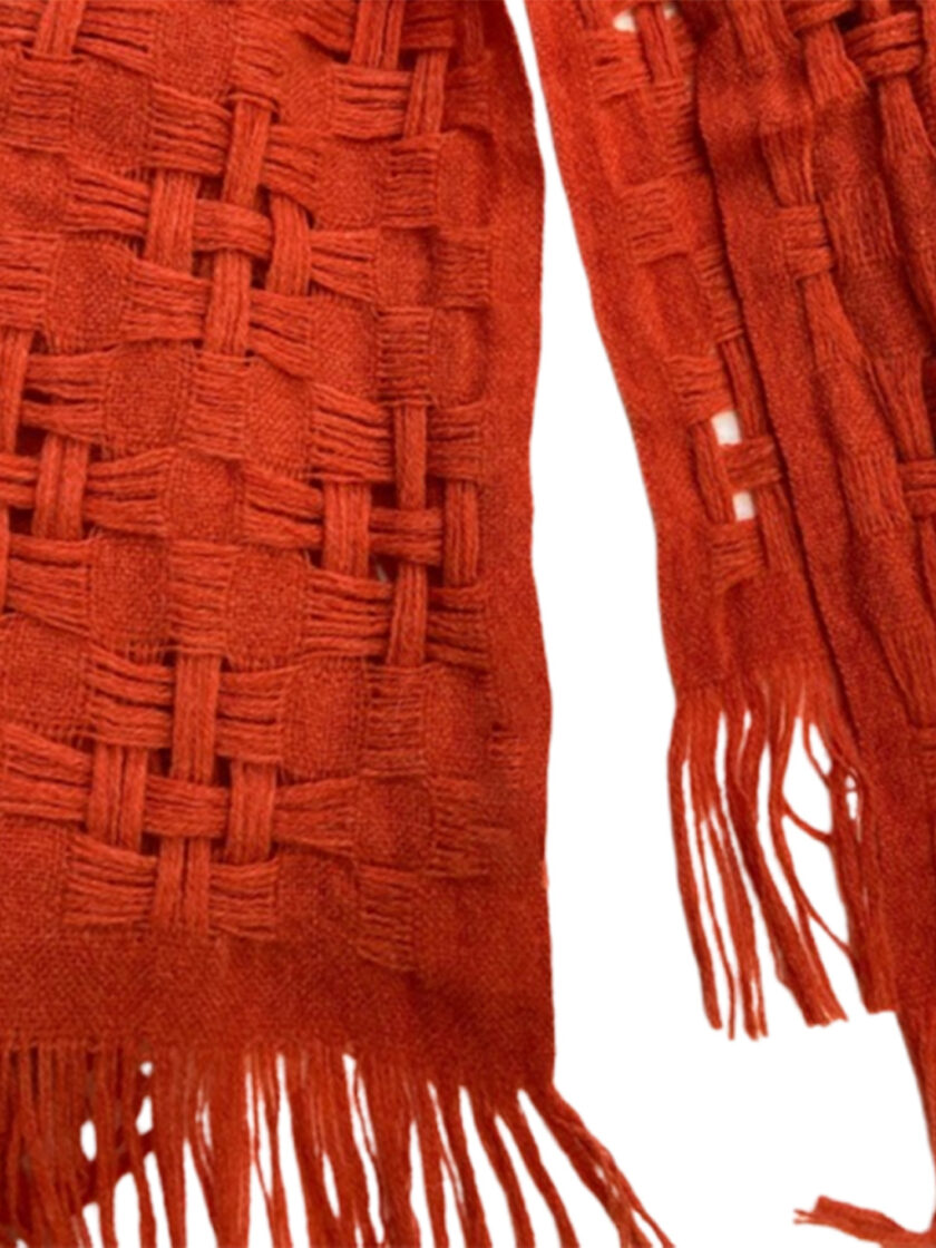 Rooibos wool scarf