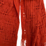Rooibos wool scarf