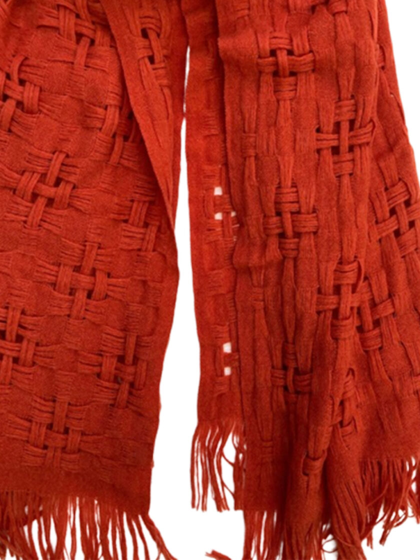 Rooibos wool scarf
