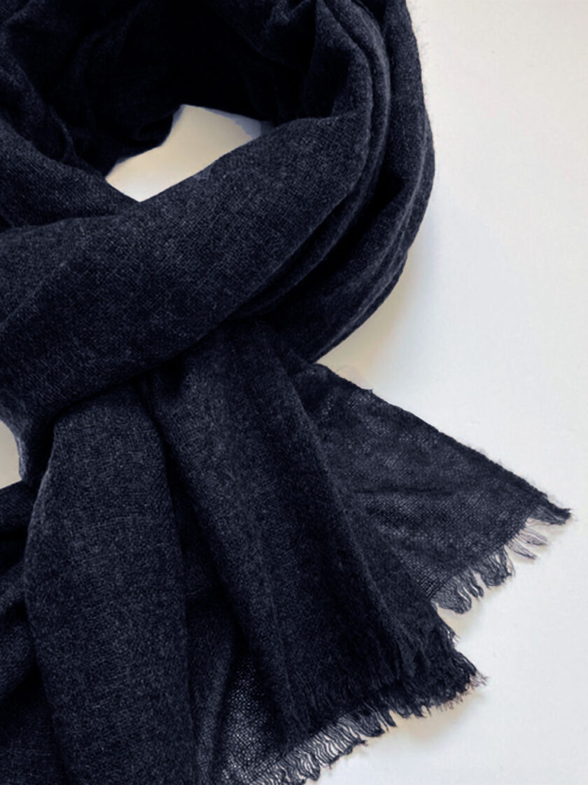 Black Cashmere scarf