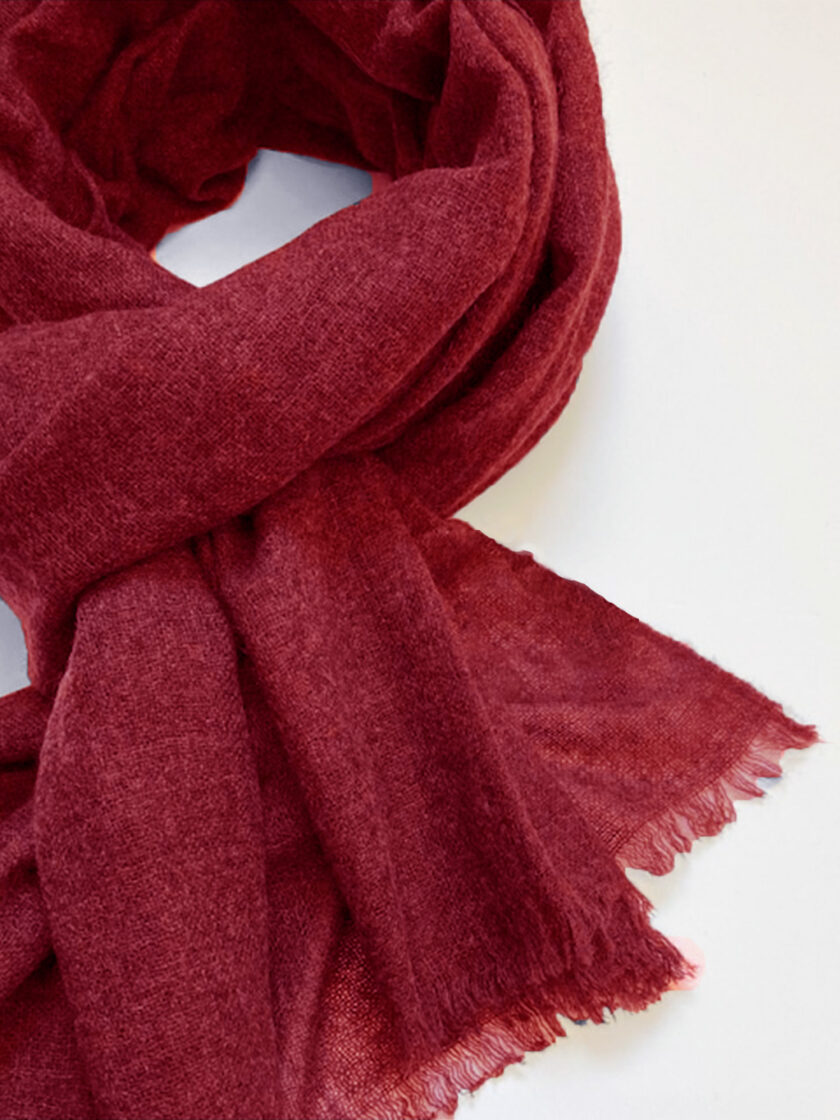 Bordeaux Cashmere scarf