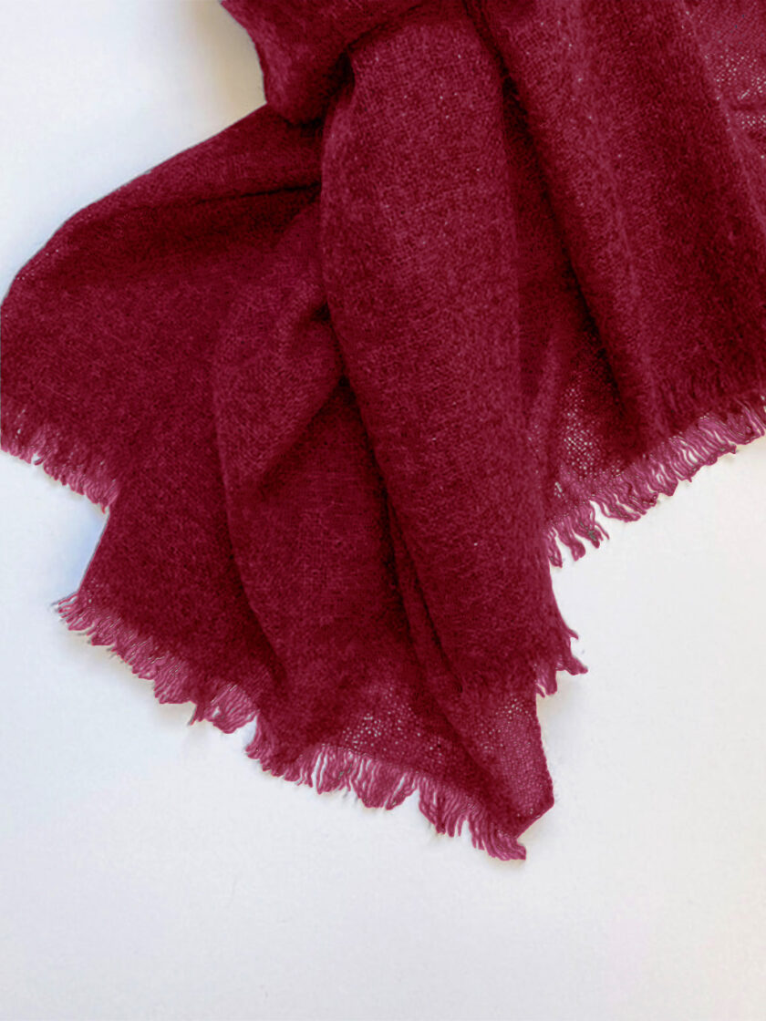 Bordeaux Cashmere scarf