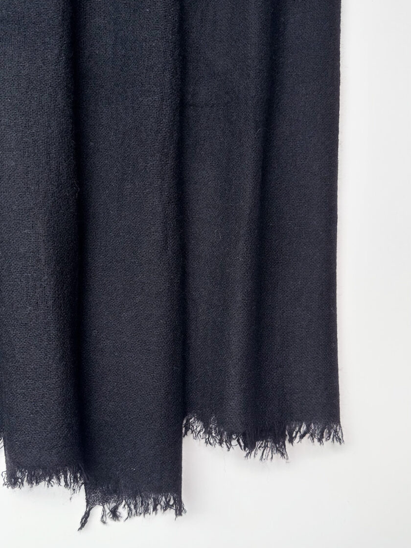 Black Cashmere scarf