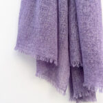 Purple Cashmere scarf