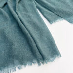 Turquoise Green Cashmere scarf
