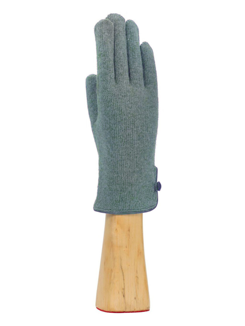Recycled wool and cashmere glove Jade