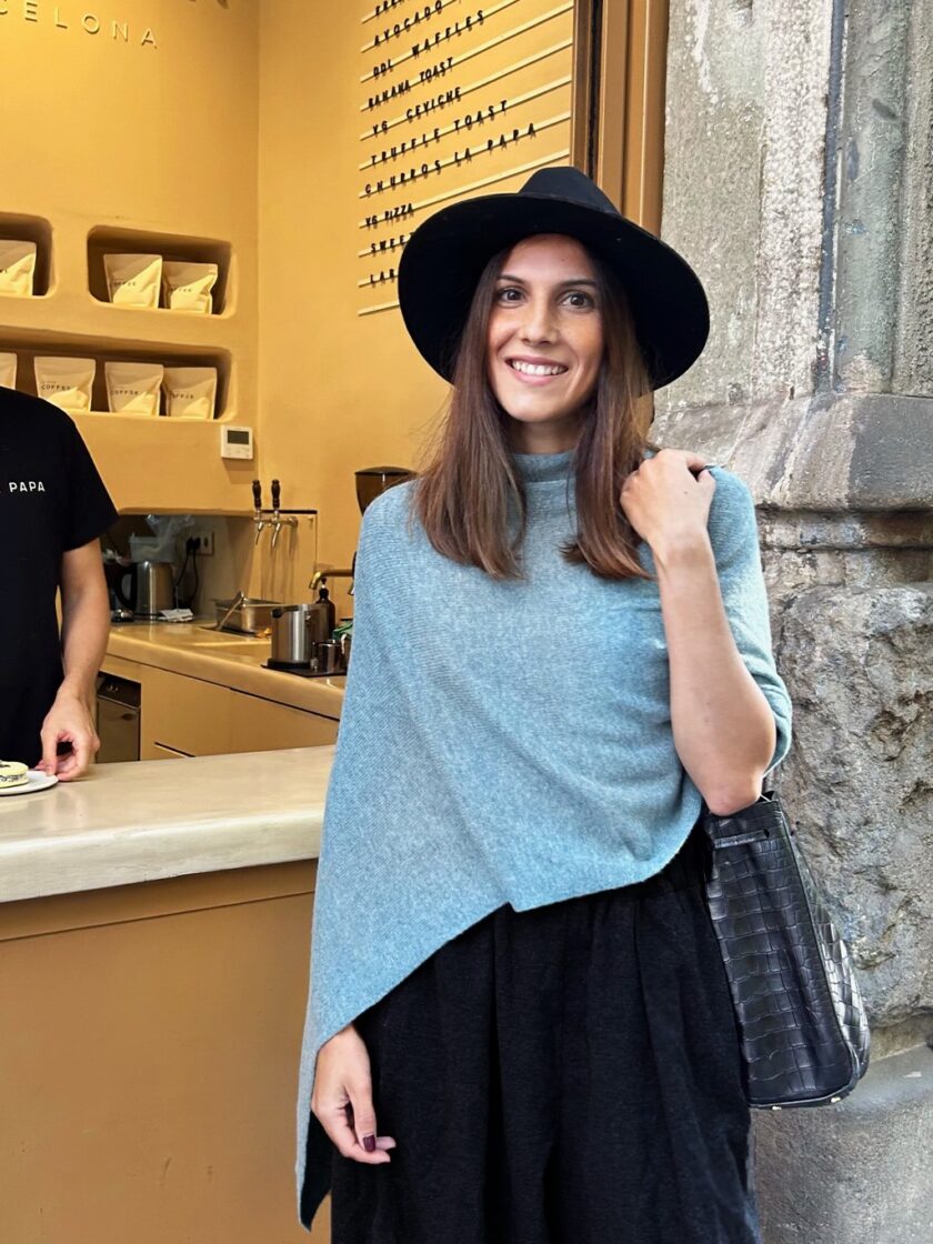 Fir Ava Cashmere Poncho