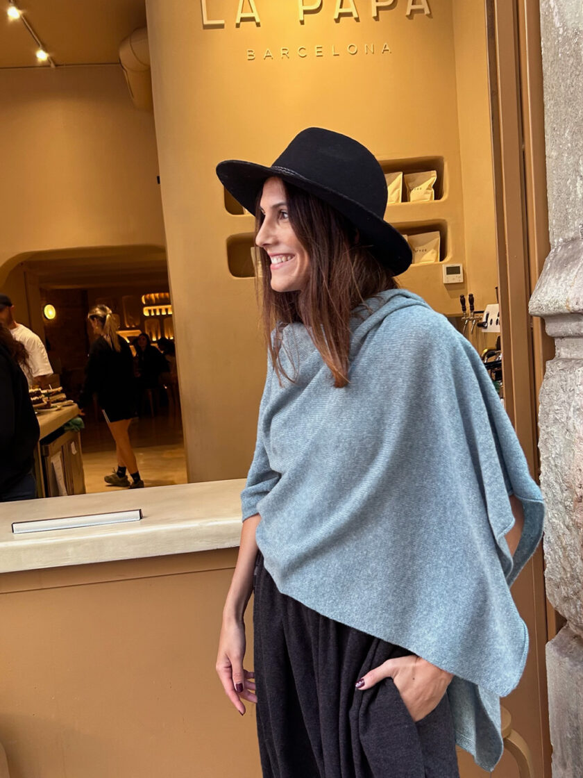 Fir Ava Cashmere Poncho