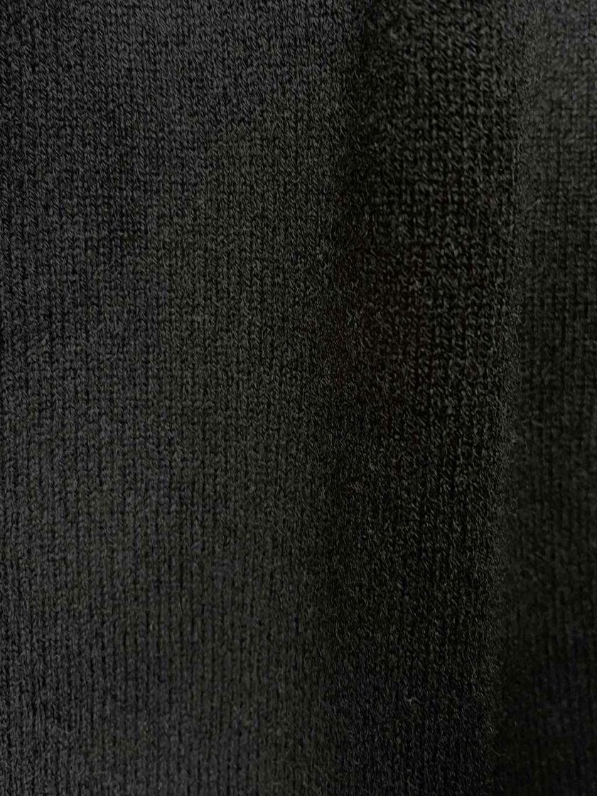 Black Cashmere crew neck pullover