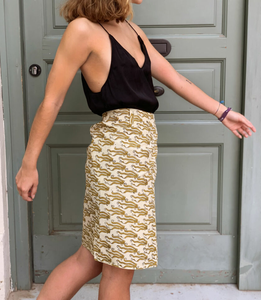 Posidonia pareo skirt