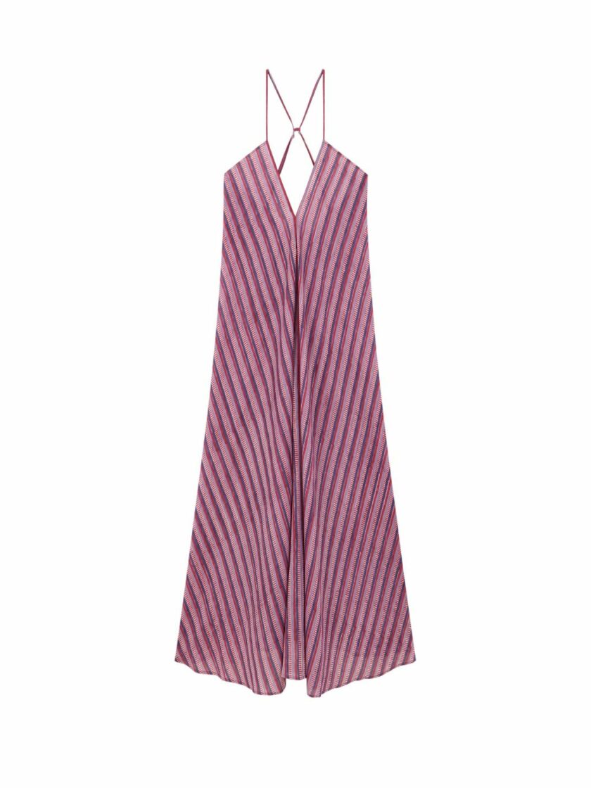 Halter Plum Dress