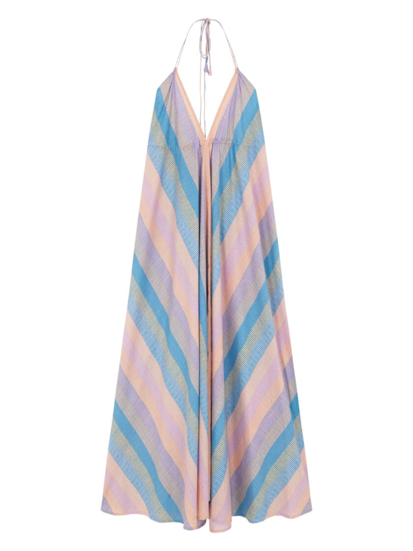 Halter Stripes Dress