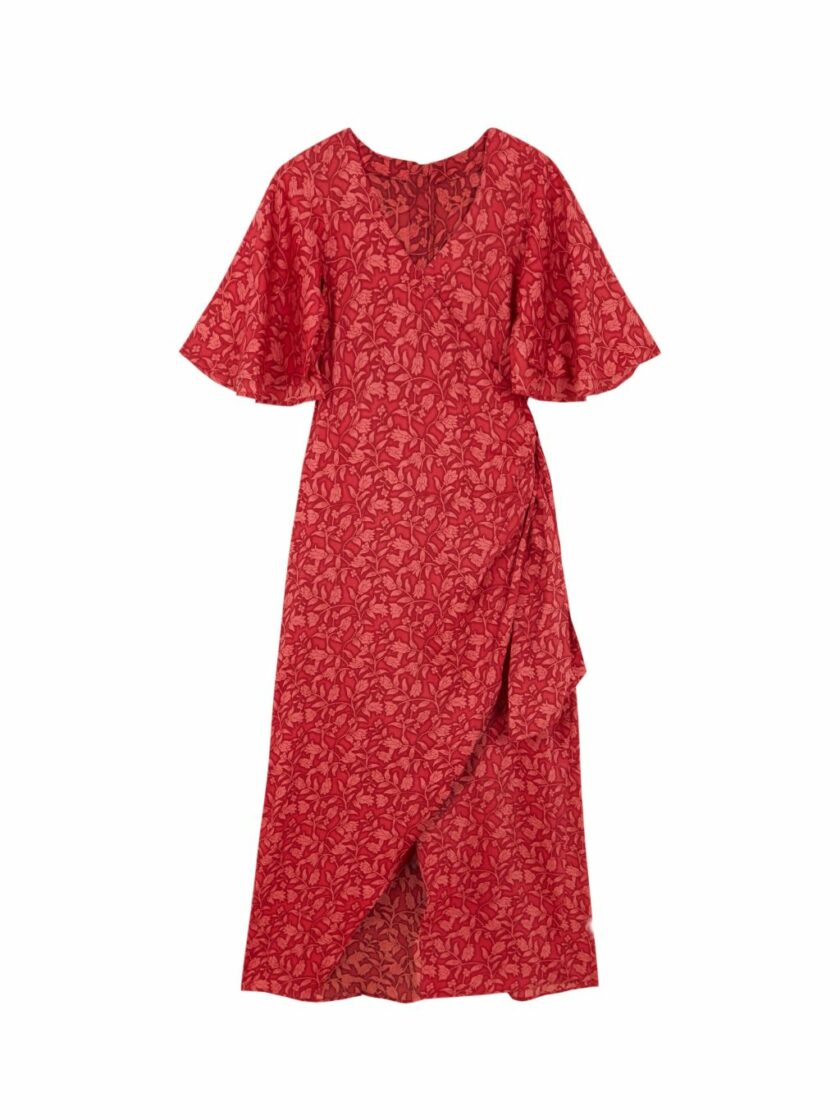 Morris Red Knot Dress