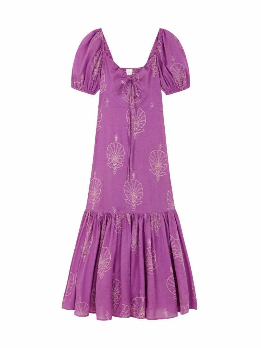 Long Lotus Dress