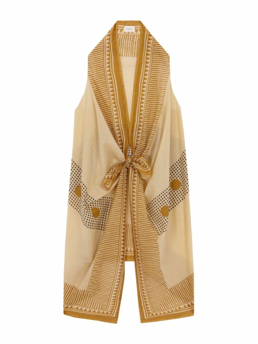 Mustard Geometric Kaia