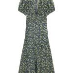 Morris Blue Midi Dress