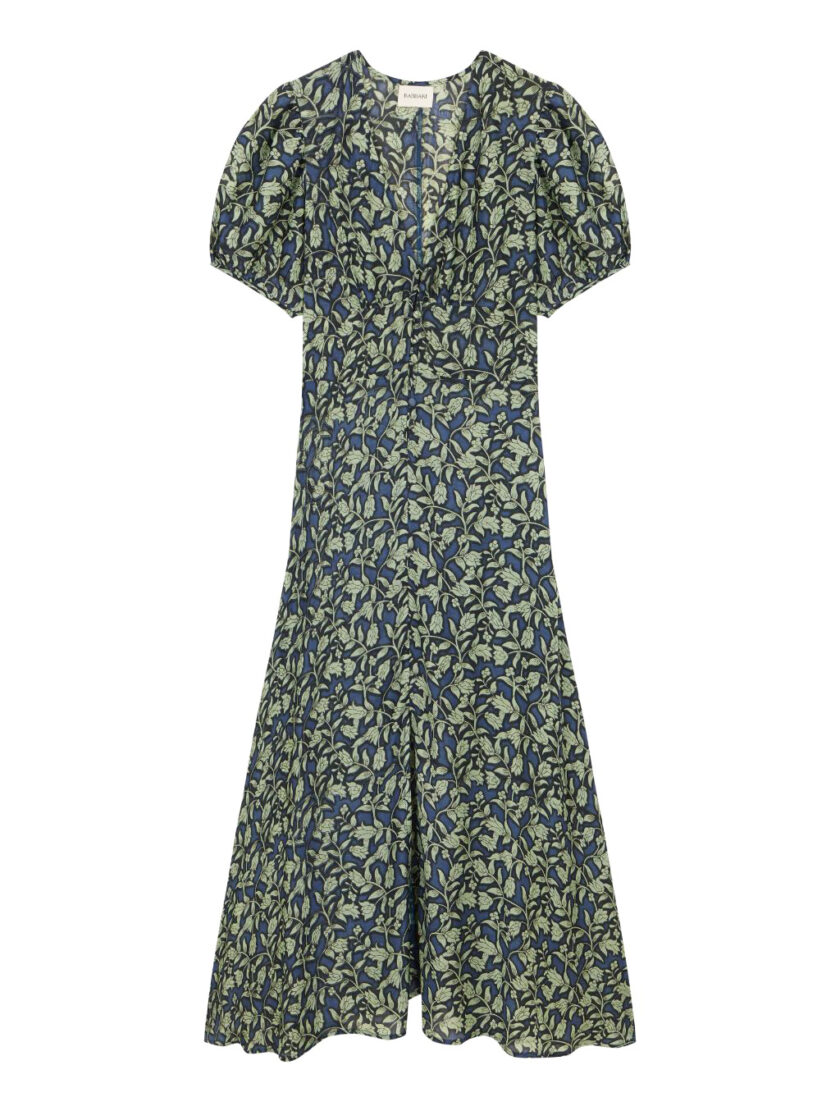 Morris Blue Midi Dress