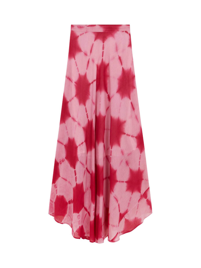 Long Tie Dye Skirt