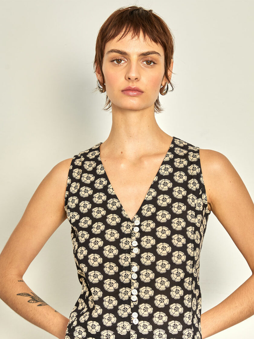 Poppies Vest